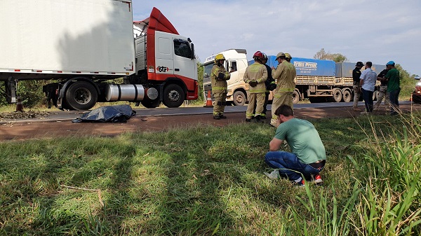 Motociclista morre em acidente na BR 369 