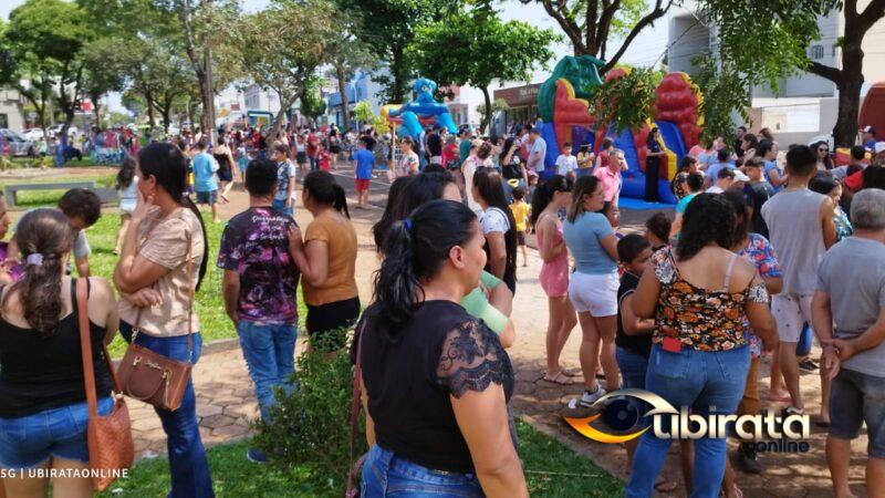 UBIRATÃ: Centenas de Crianças se divertem em evento promovido pela Secretaria de Assitência Social