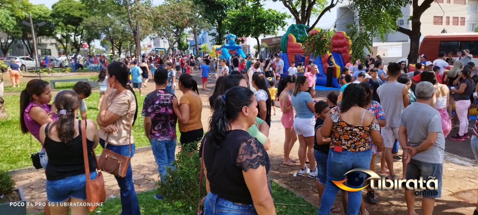 UBIRATÃ: Centenas de Crianças se divertem em evento promovido pela Secretaria de Assitência Social