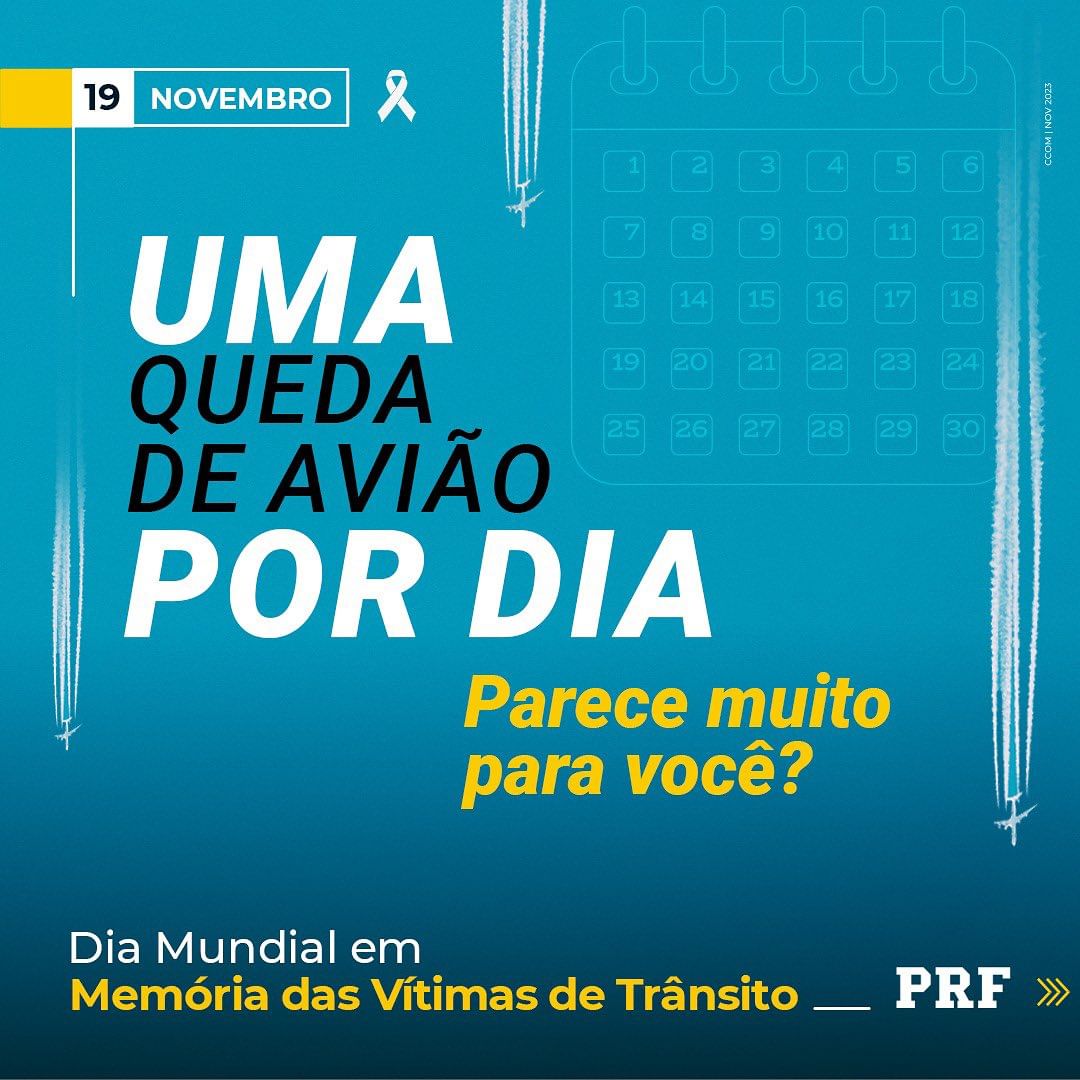 Dia Mundial em Memória das Vítimas de Trânsito