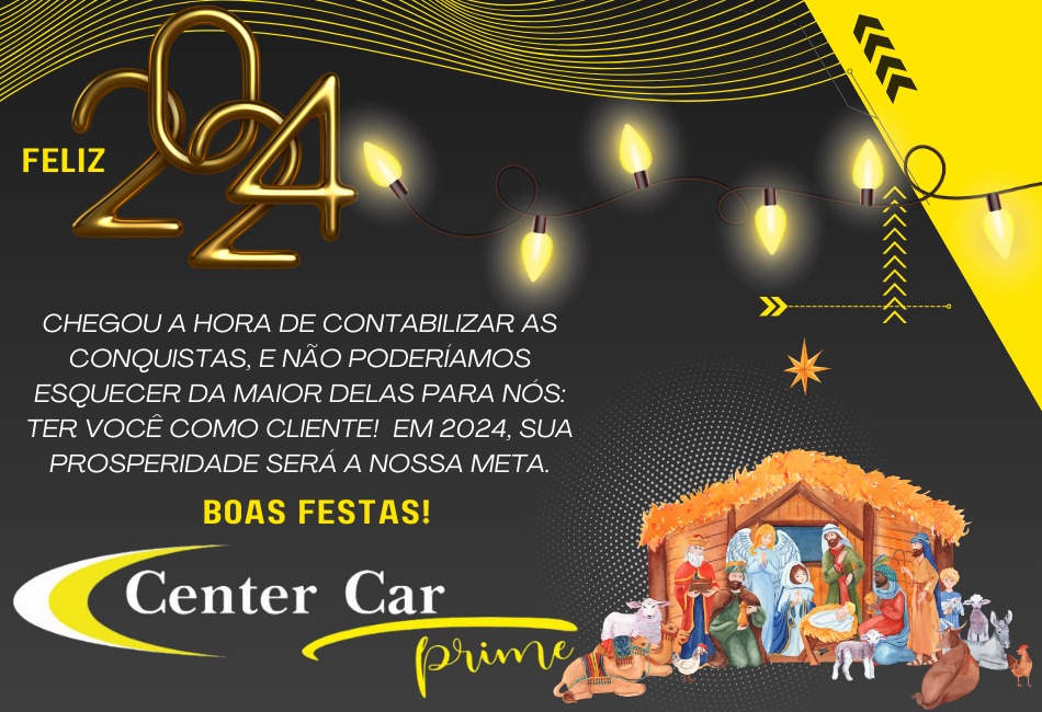 Mensagem da CENTER CAR PRIME