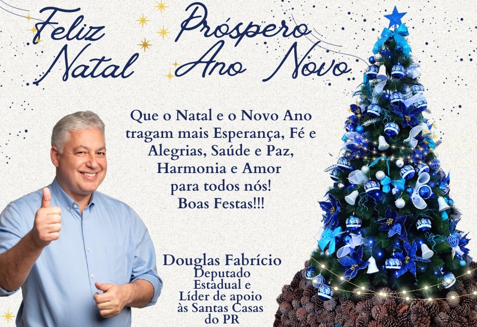 Mensagem do DEPUTADO ESTADUAL DOUGLAS FABRICIO