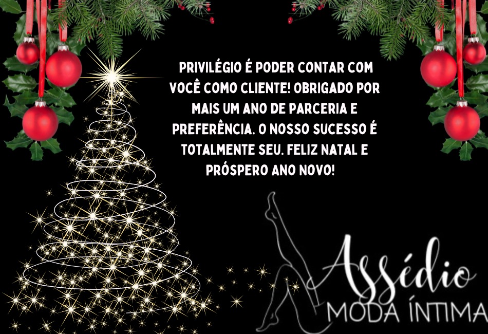 Mensagem da ASSÉDIO MODA INTIMA