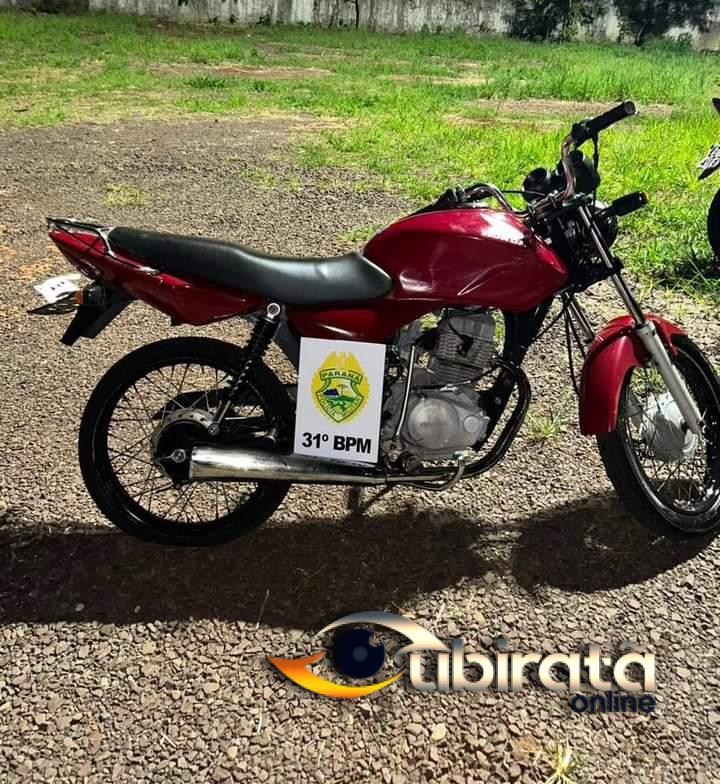 Condutor sem habilitação foge de abordagem e tem moto apreendida em Cafelândia