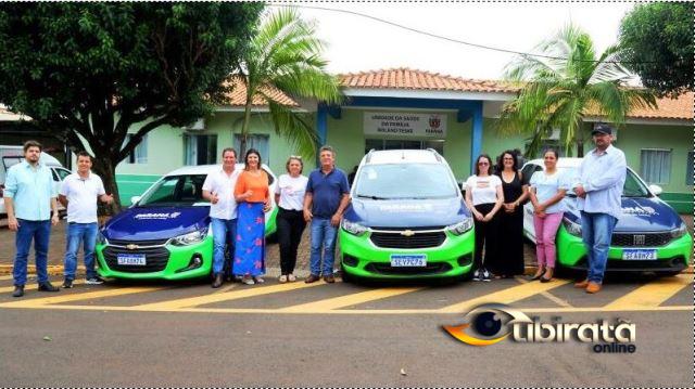 Boa Esperança entrega três novos veículos para a Saúde