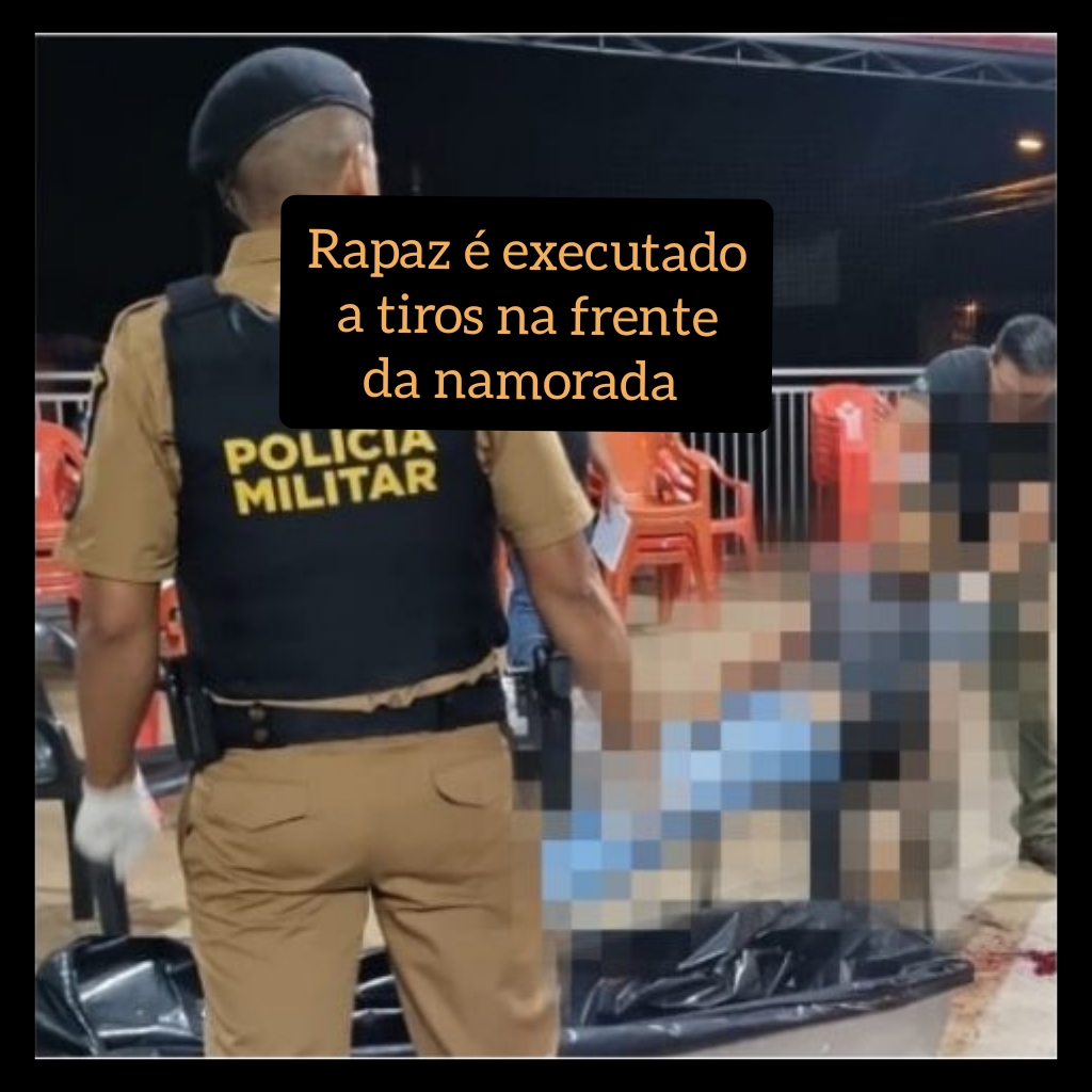 Rapaz é executado na frente da namorada que comemorava aniversário no Paraná