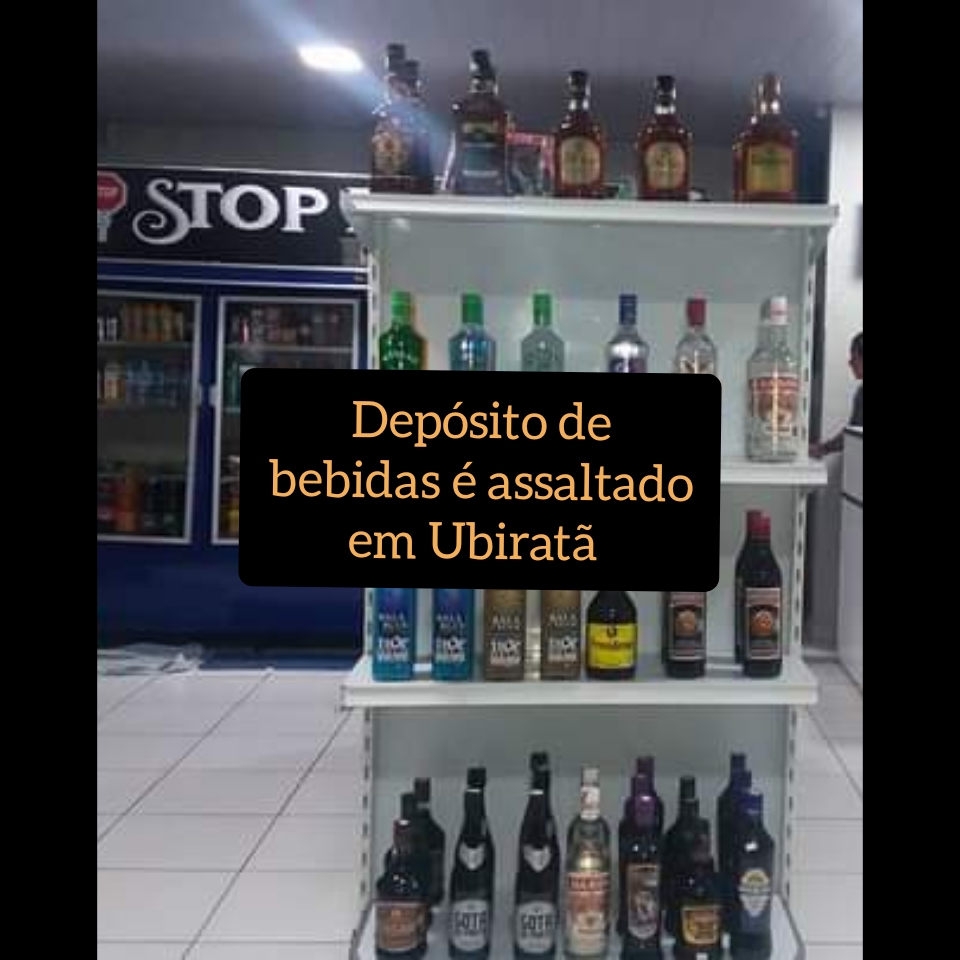 Depósito de bebidas é assaltado em Ubiratã
