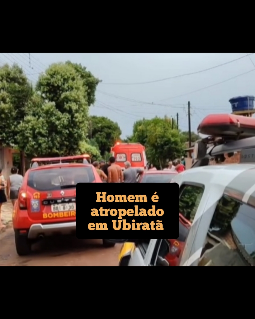 Homem é atropelado em Ubiratã