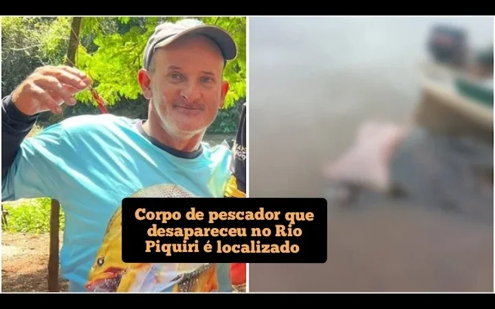 Corpo de pescador que desapareceu no Rio Piquiri é localizado