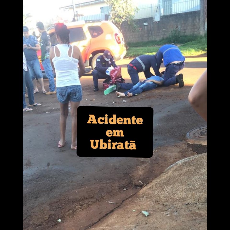 Acidente é registrado em Ubiratã