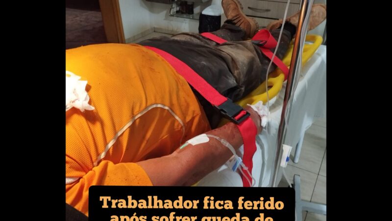 Trabalhador fica ferido após sofrer queda de bicicleta em Ubiratã