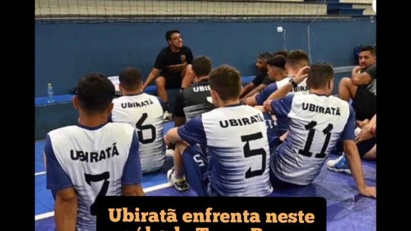 Ubiratã Futsal enfrenta neste sábado a equipe de Terra Roxa, fora de casa
