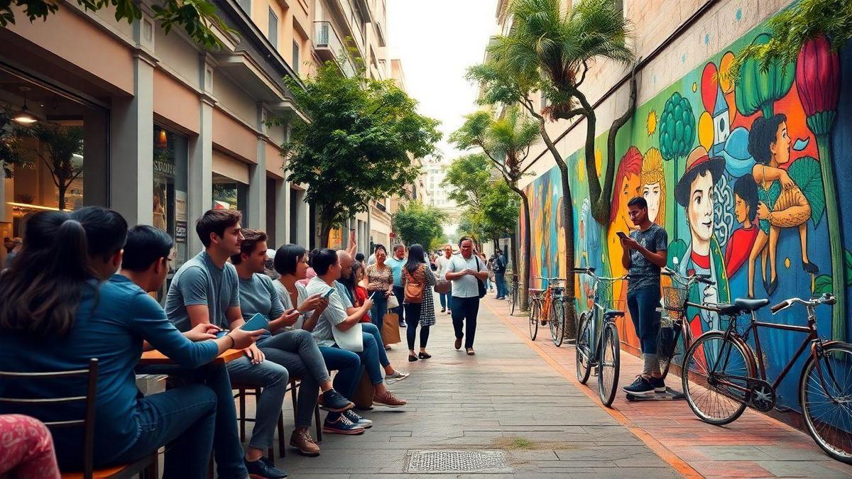 Impacto das redes sociais na cultura mundial