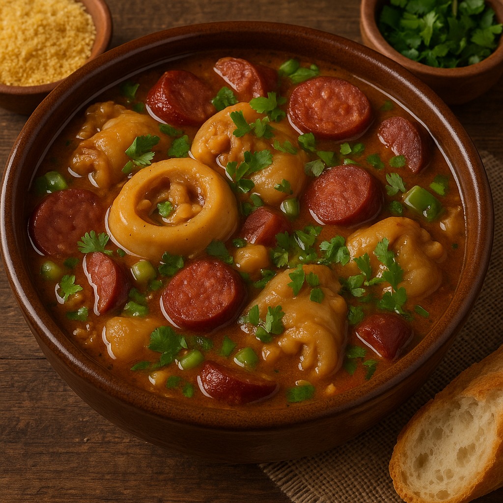 Receita Tradicional de Mocotó Preparado no ⁤Fogão a Lenha