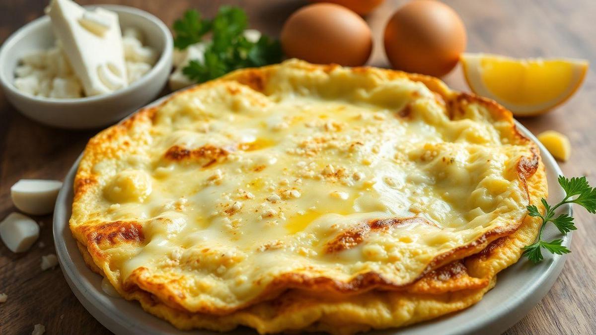 Omelete de Queijo e Presunto Cremosa em Apenas 10 Minutos com Ingredientes Simples