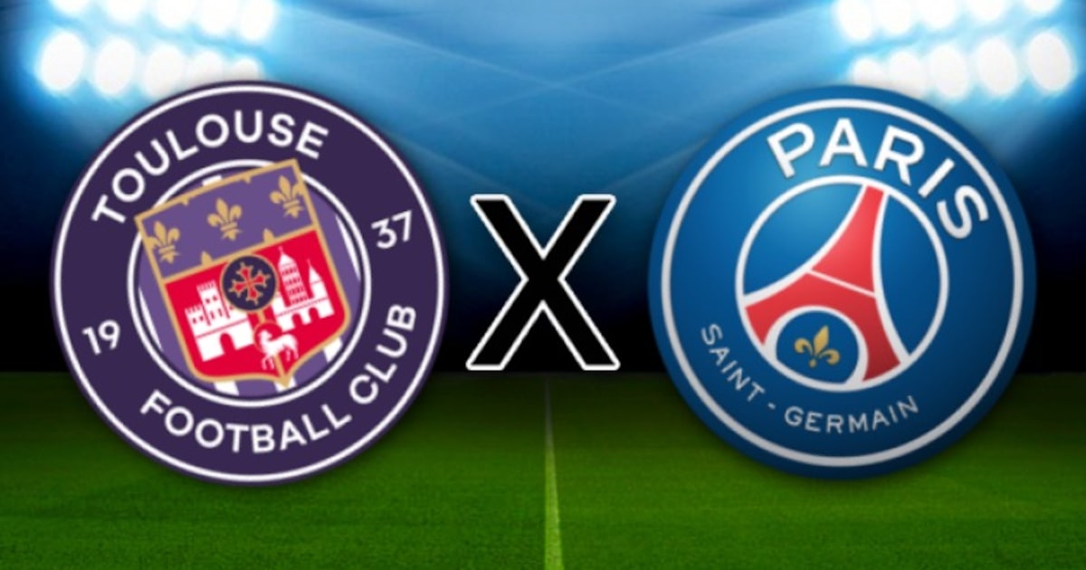 Toulouse x PSG na Ligue 1: onde assistir ao vivo, horário e escalação