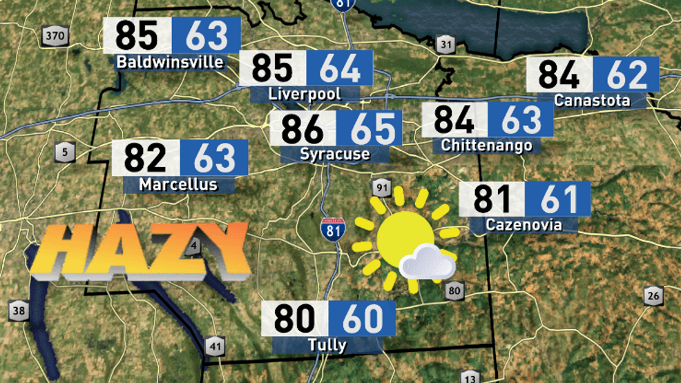 Improving air quality across CNY to finish the week