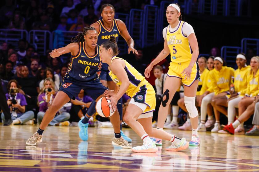 Streaking Sparks defeat an Indiana Fever team missing Caitlin Clark