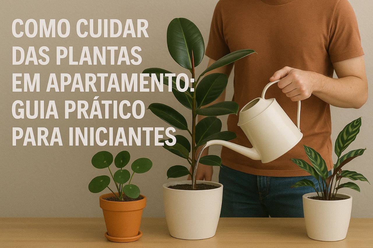 Como cuidar das plantas em apartamento: Guia prático para iniciantes