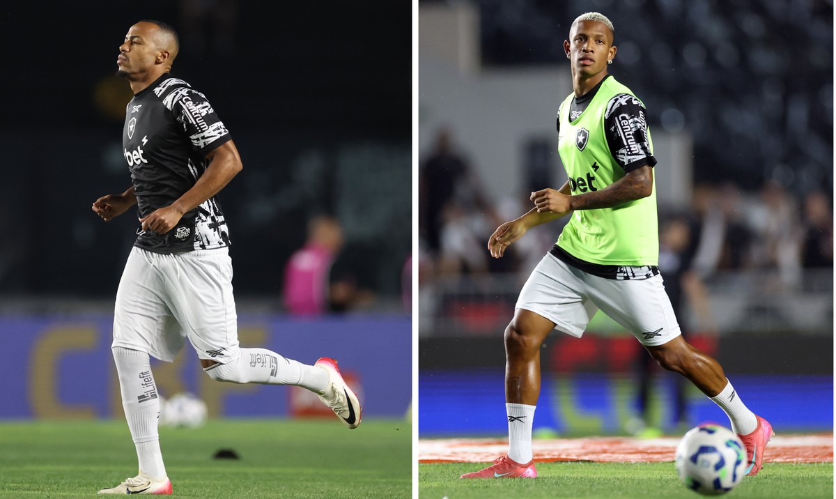 Dupla Marlon Freitas e Danilo tem nova chance no Botafogo contra Bragantino