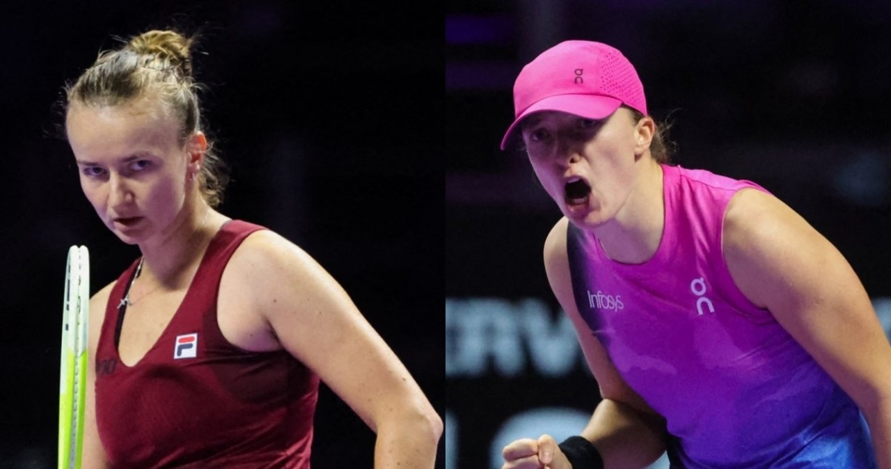 Iga Świątek i Barbora Krejcikova zagrają w Seulu. Ostatni raz grały w WTA Finals 2024