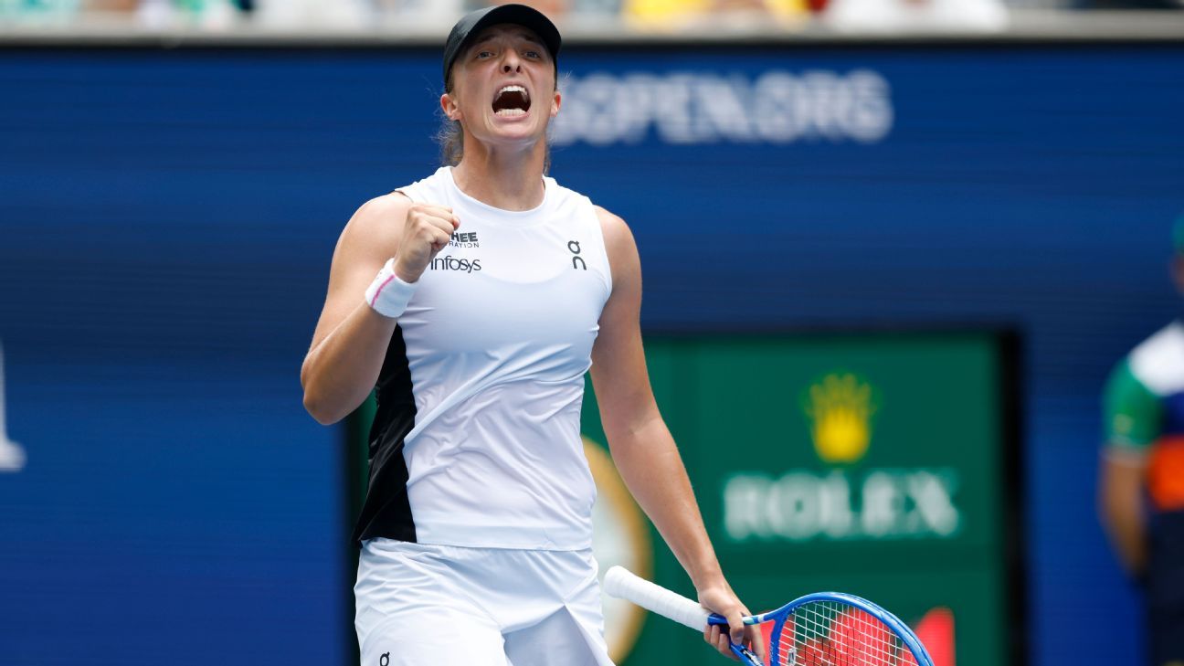 No. 2 Iga Swiatek rolls into quarterfinals of 2025 US Open