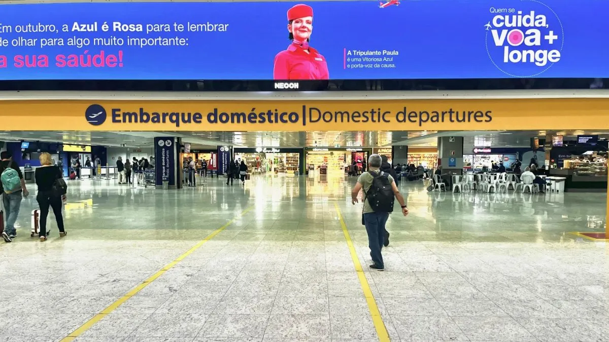 São Paulo é principal destino dos curitibanos que viajarão de avião