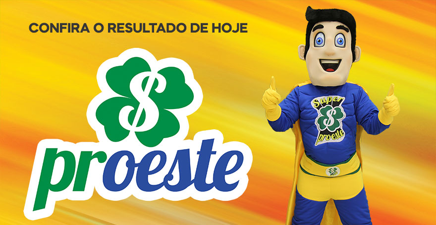 Confira os ganhadores do PROESTE deste domingo (24)