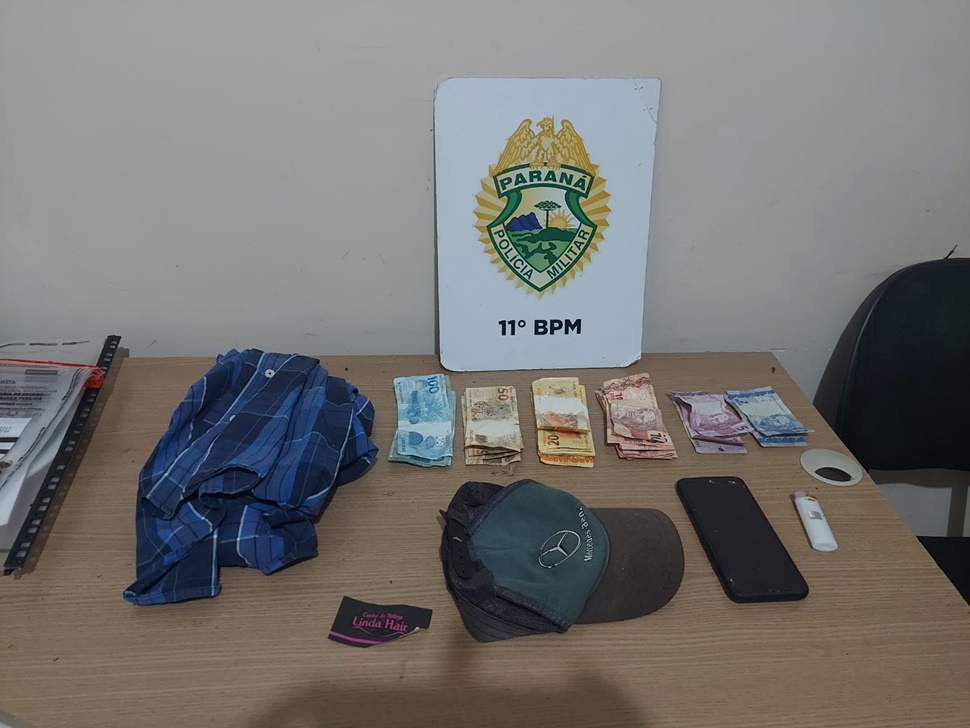 Homem é preso após roubo a supermercado em Campo Mourão