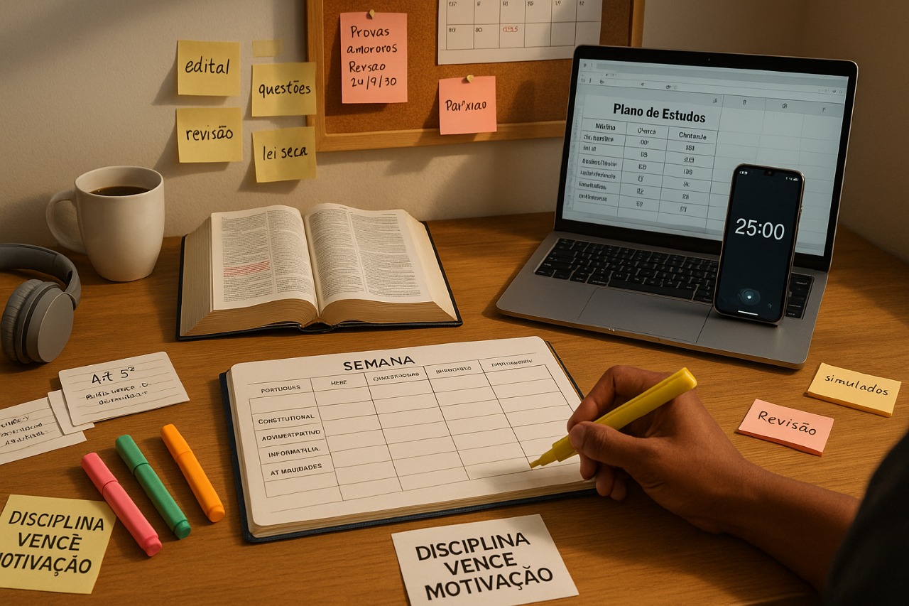 Dicas para passar em Concurso Público: Estratégias eficientes para quem está começando do zero