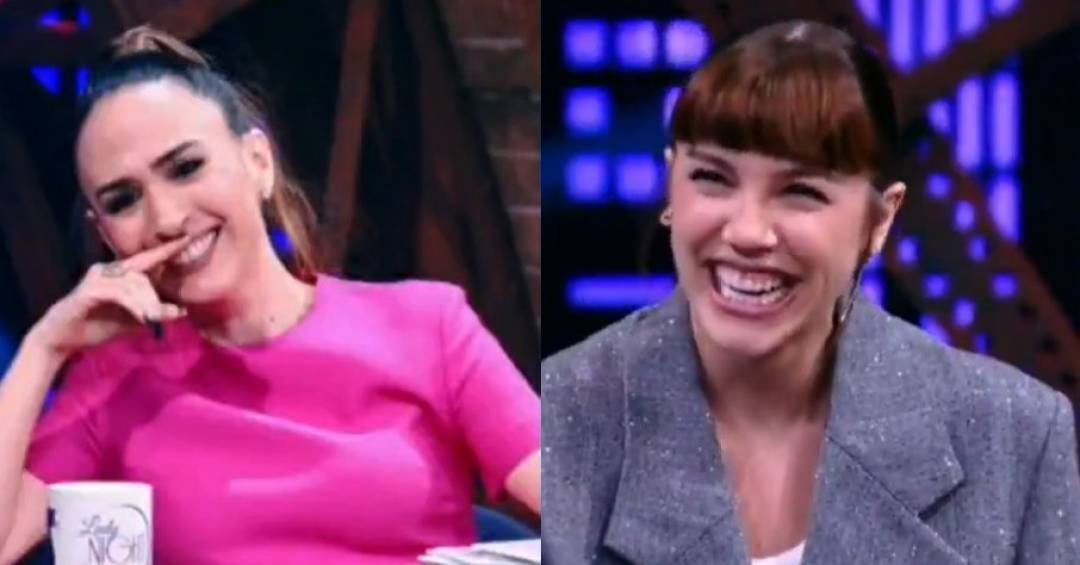 A pergunta de Tatá Werneck a Alice Wegmann, que não fez a Cauã Reymond