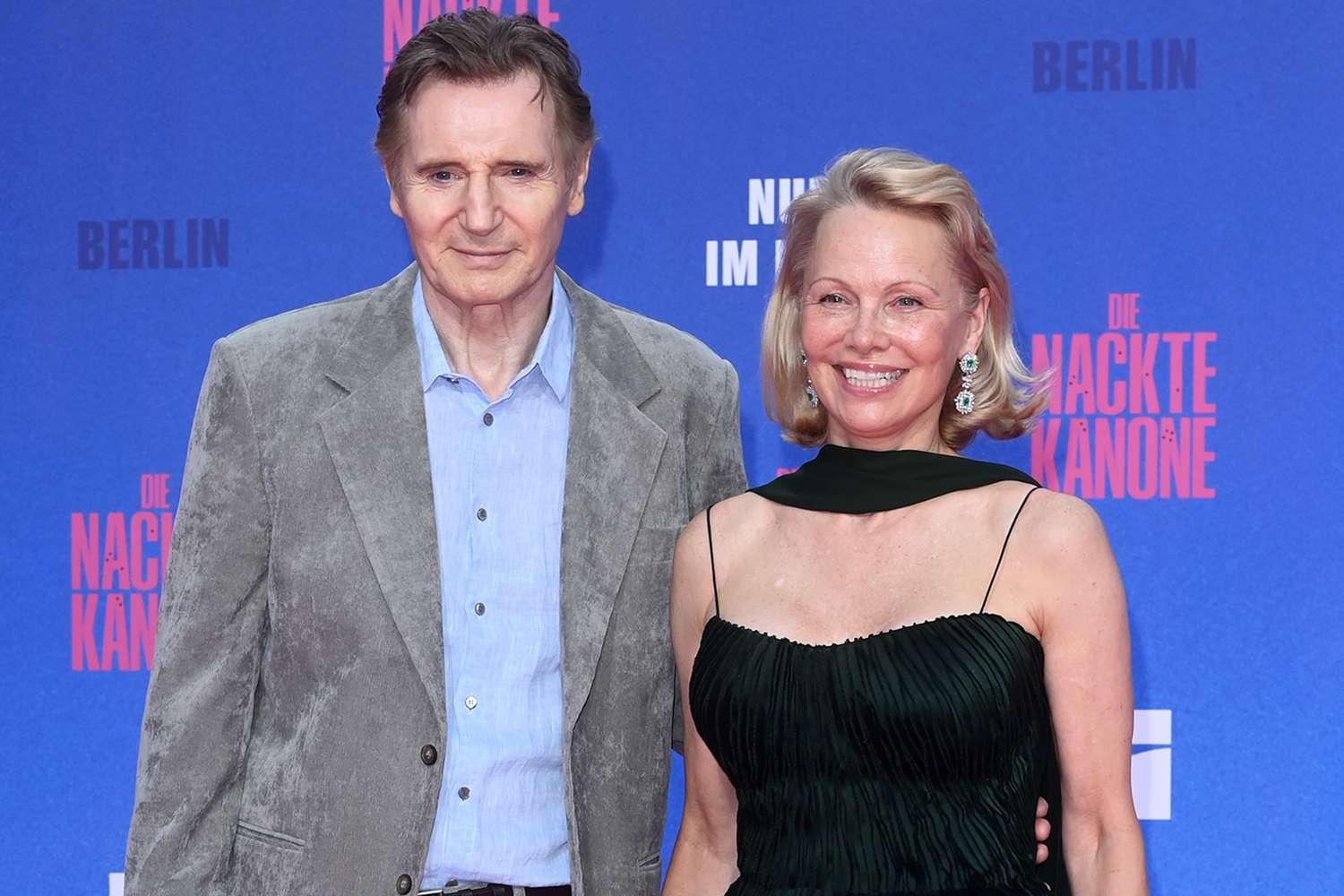 Pamela Anderson and Liam Neeson Romance Was Not Faked, Says Source (Exclusive)
