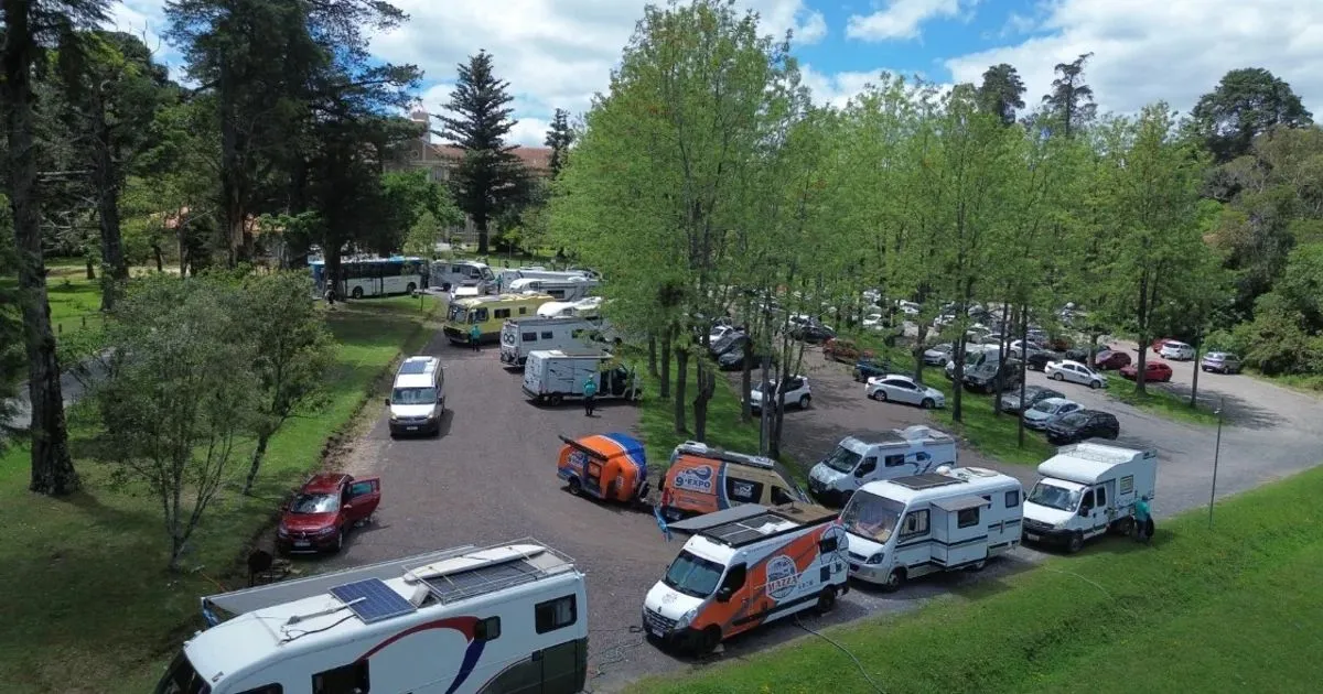 Caravana de motorhomes chega ao Parque Barigui neste sábado