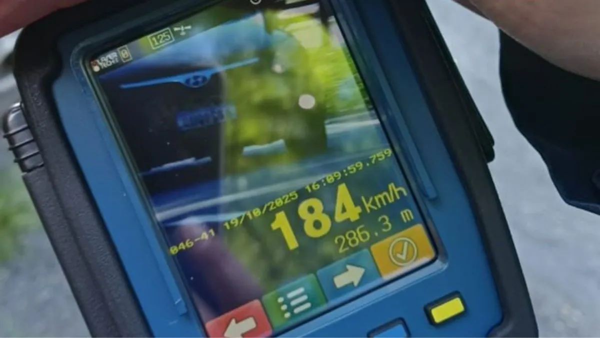 Motorista é flagrado a 184 km/h na BR-277, no litoral do Paraná