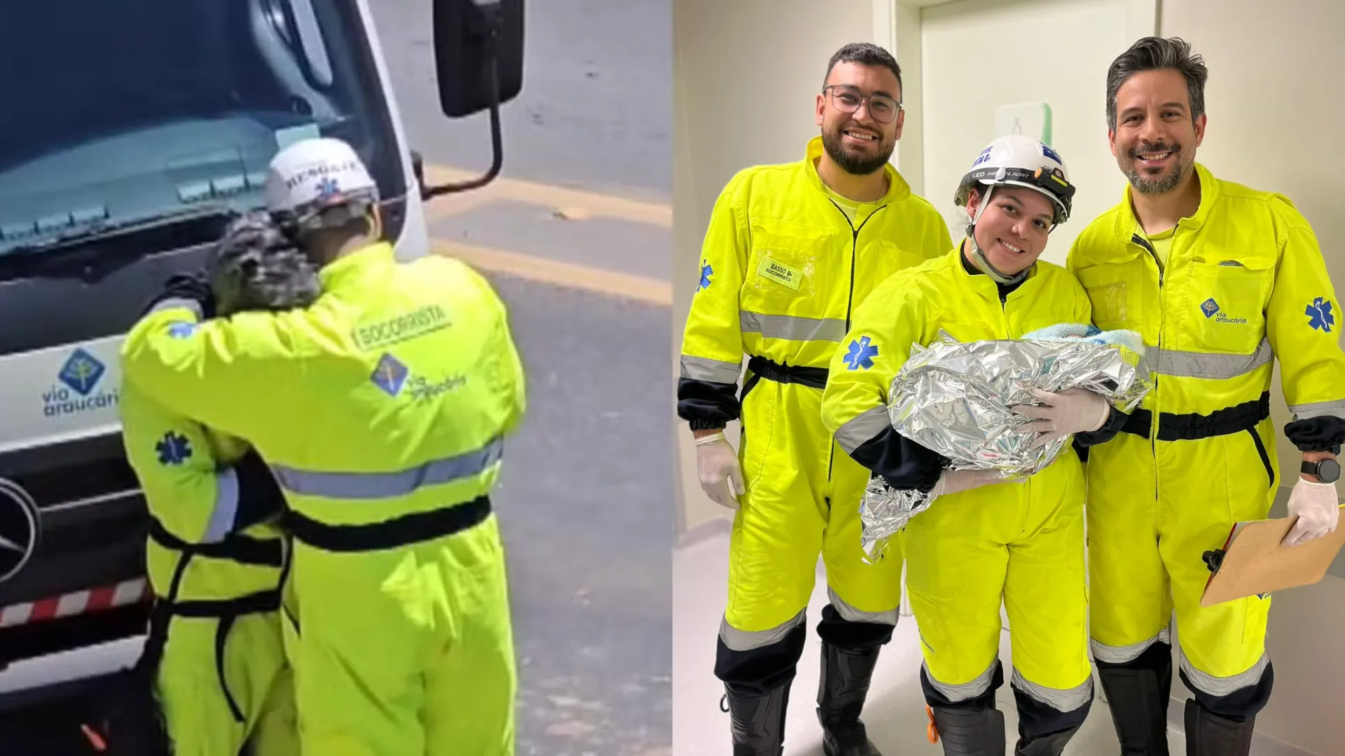 Equipe que perdeu criança em acidente realiza parto emocionante na RMC