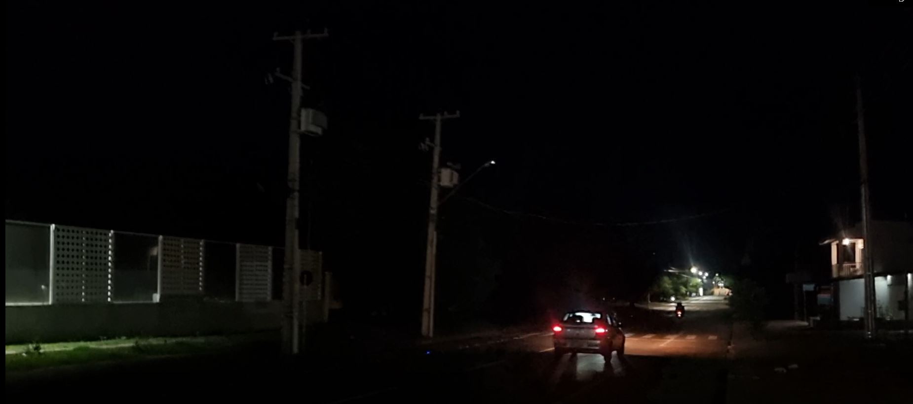 Moradores reclamam da falta de iluminação pública em trechos da Avenida Piquiri