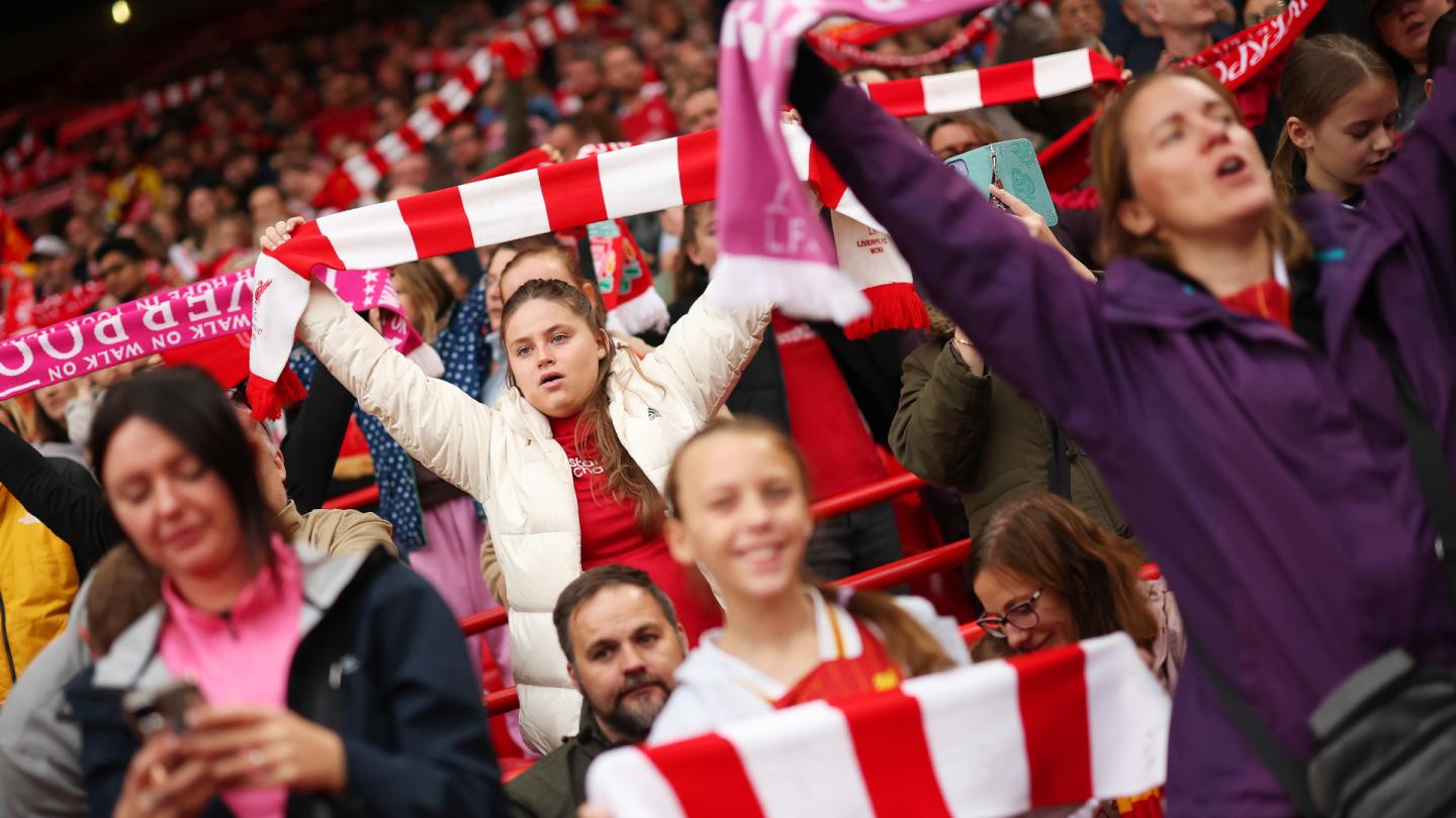 Tickets still on sale – be there for LFC Women v Manchester City today