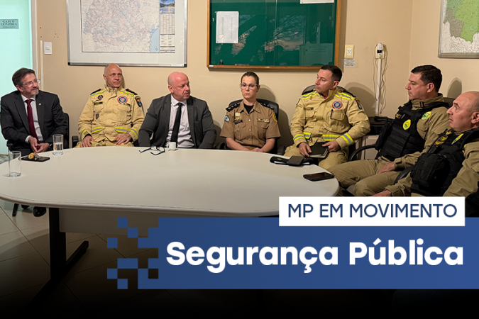 Ministério Público do Paraná fortalece interlocução e atuação conjunta de forças de segurança em Guarapuava
