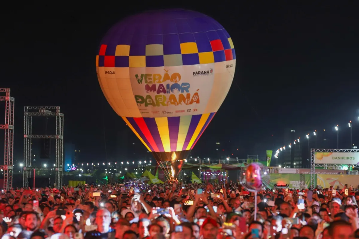 Verão Maior Paraná 2026: shows gratuitos são divulgados