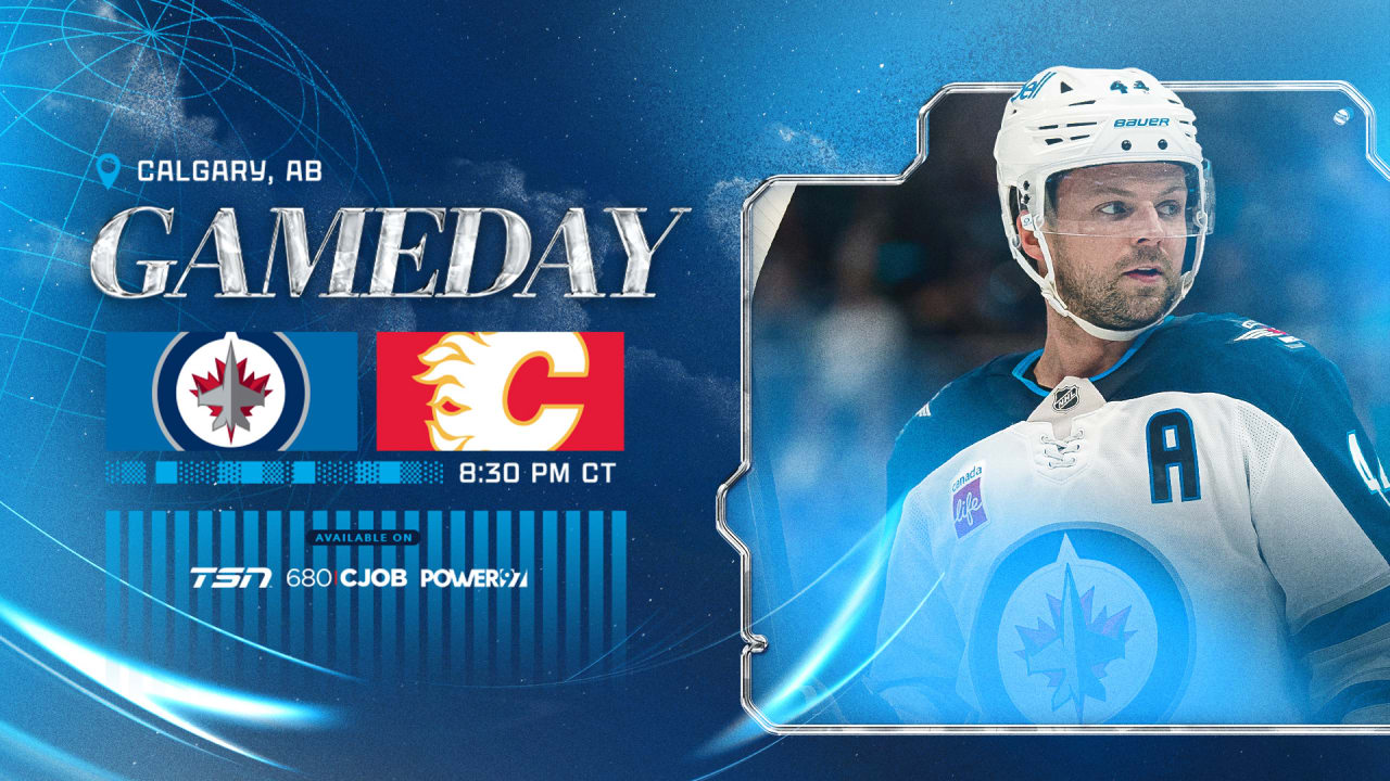 GAMEDAY: Jets at Flames | Winnipeg Jets