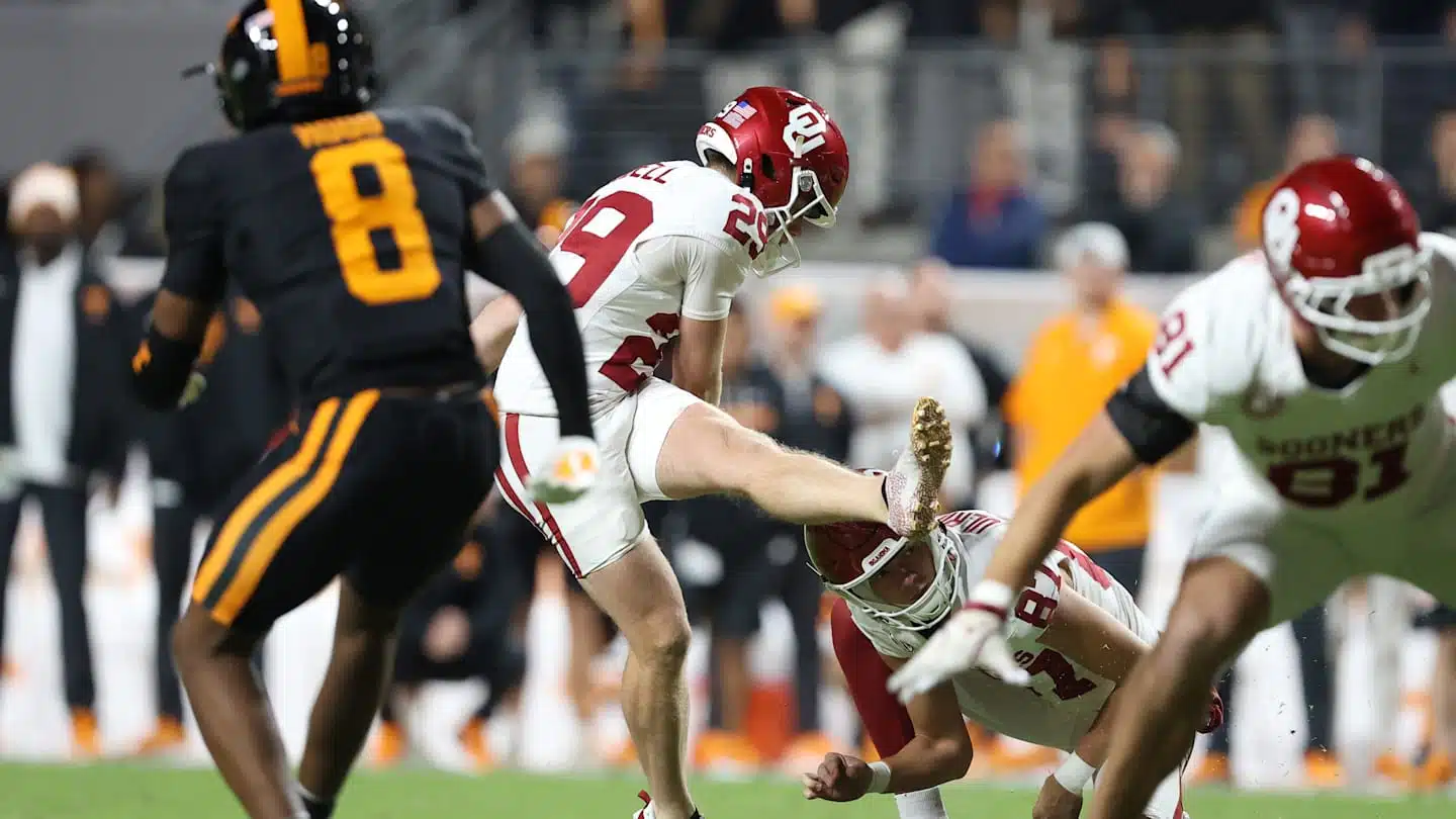 Oklahoma’s Tate Sandell starts Alabama game with another record