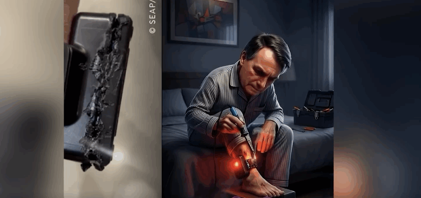 Música sertaneja sobre tornozeleira de Bolsonaro viraliza nas redes