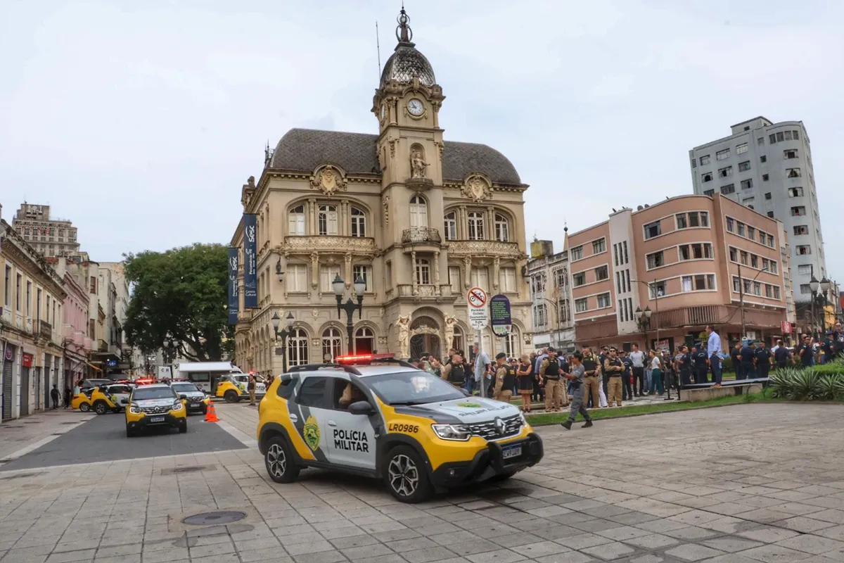 Crimes violentos caem em Curitiba nos primeiros 9 meses de 2025