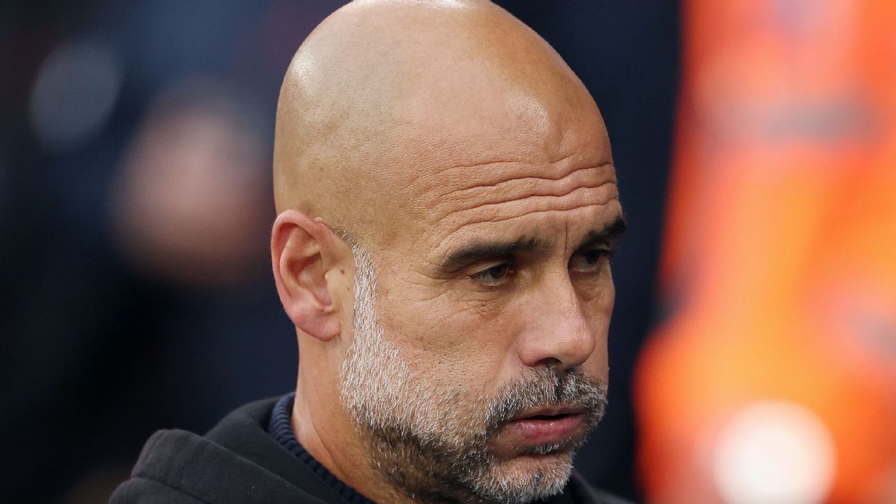 Guardiola dá entrevista ‘mais curta da história’ e responde perguntas em 70 segundos antes de Fulham x City