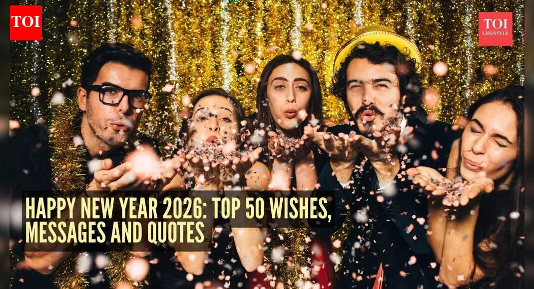 Happy New Year 2026: Top 90 Wishes, Messages, Greetings and Quotes to share with your loved ones