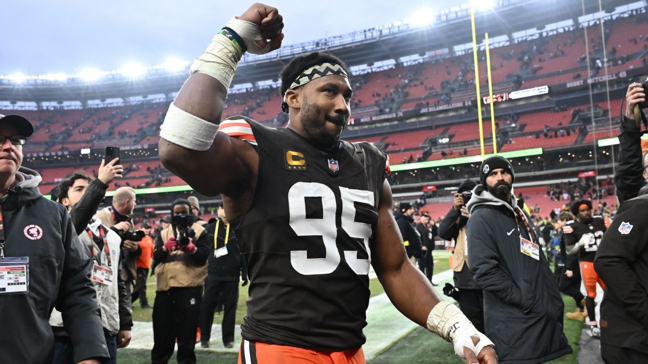 Myles Garrett: Steelers worried more about me than getting win