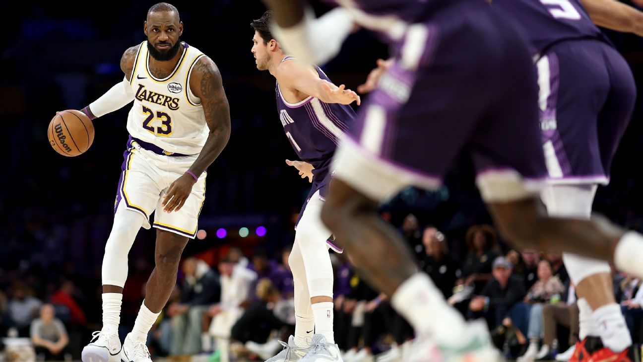 LeBron James, Luka Doncic help Lakers end skid: ‘It starts with us’
