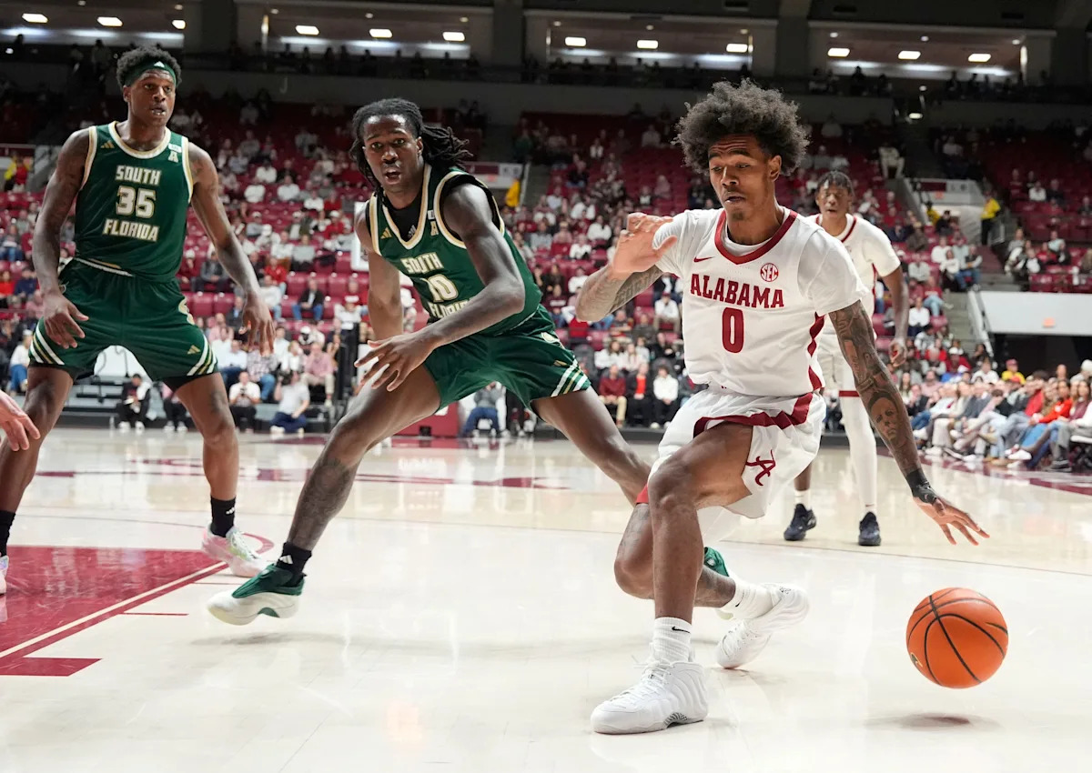 Labaron Philon out vs Yale: Injury update on Alabama basketball guard