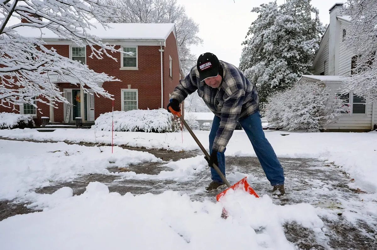 How old is too old to shovel snow? Here’s what heart experts say.