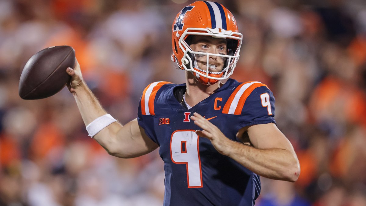 Illinois, Luke Altmyer prepare for end of era in Music City Bowl – NBC Chicago